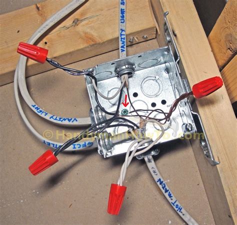 2 sets of wiring going into junction box|wiring .